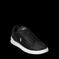 Ralph Lauren Heritage Court II Sneakers, , 46 Black/White