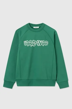 Wood Wood Hester Shatter Logo Sweatshirt, , L* Sweatshirts & Trøjer