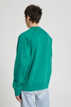Wood Wood Hester Shatter Logo Sweatshirt, , L* Sweatshirts & Trøjer