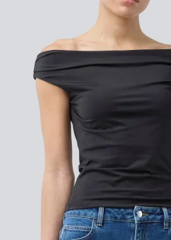 Modström HimaMD Off-shoulder Top, , XS*Dame T-Shirts & Toppe