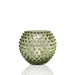 Sale Anna von Lipa Hobnail Globe Vase, , 18 cm Oliven