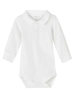 Hot Name It Holger Polo Body, , 62 cm Bright White