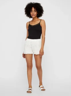 Vero Moda Honey Lace Shorts, , M*Dame Shorts