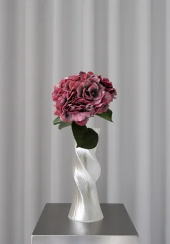 Sale Bloom Objects Hortensia Kunstig Blomst, Red