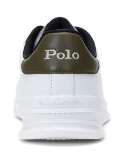 Online Ralph Lauren Hrt Crt 11 Sneakers, , 41 White/Gunmetal/Olive