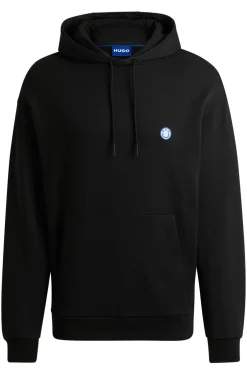 Hot Hugo Blue Hættetrøje, , S Black
