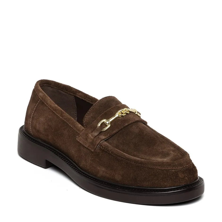 Discount Steve Madden Huddles Loafers, , 41 Brown Suede