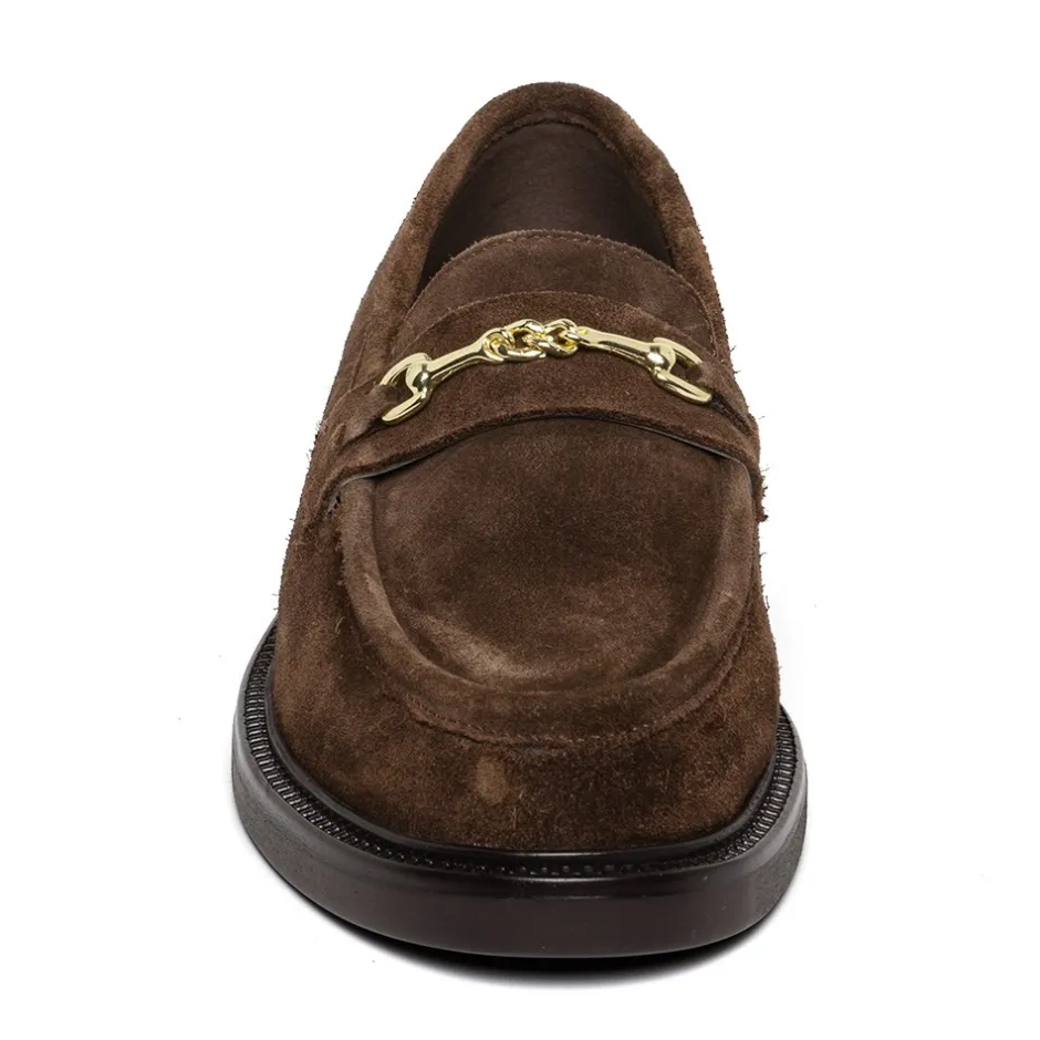 Discount Steve Madden Huddles Loafers, , 41 Brown Suede