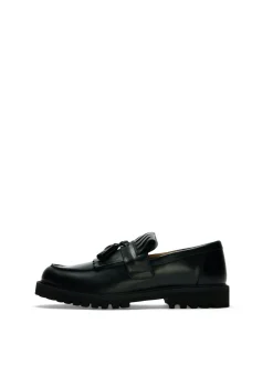 Sale Selected Homme Hugo Kiltie Tassel Loafers, , 46 Black