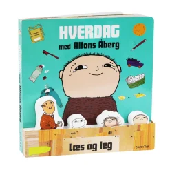 Best Alfons Åberg Hverdag Med - Bog Med 4 Figurer