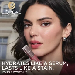 L'Oreal Paris Hyaluron Tint Lip Stain Serum, 490 Berry Julie