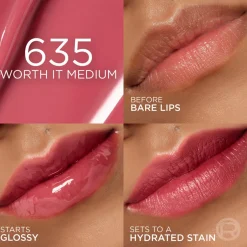 L'Oreal Paris Hyaluron Tint Lip Stain Serum,* Læber
