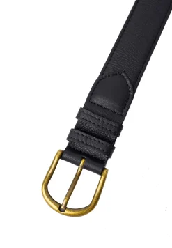 Discount Re:Designed Hyas Wide Bælte, , 100 cm Black