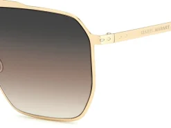 New Isabel Marant IM 0101/S Solbriller, Guld/Brun
