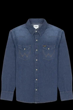 Wrangler Indigood Icons 27MW Western Skjorte, , 4XL* Skjorter