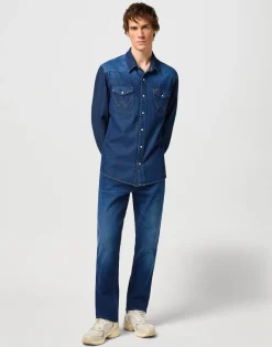 Wrangler Indigood Icons 27MW Western Skjorte, , 4XL* Skjorter