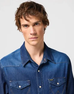 Wrangler Indigood Icons 27MW Western Skjorte, , 4XL* Skjorter