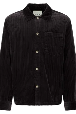 Best Solid Ingvi Overshirt, , M True Black