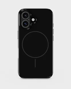 Clearance holdit Iphone 16 Mono Case Cover, Black/Gray
