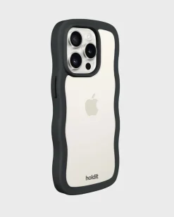 holdit Iphone 14 Pro Max Transparent Wavy Cover,*Dame Mobilcovers|Mobilcovers