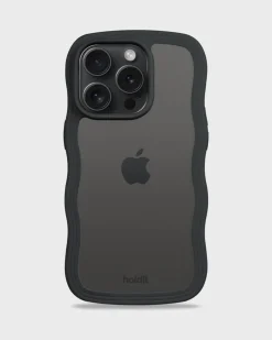 holdit Iphone 14 Pro Max Transparent Wavy Cover,*Dame Mobilcovers|Mobilcovers