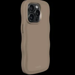 Sale holdit Iphone 15 Pro Max Wavy Cover, Mocha Brown