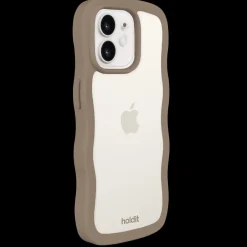 holdit Iphone 12/12 Pro Transparent Wavy Cover,*Dame Mobilcovers|Mobilcovers