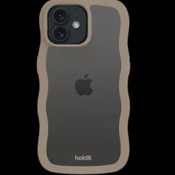 holdit Iphone 12/12 Pro Transparent Wavy Cover,*Dame Mobilcovers|Mobilcovers