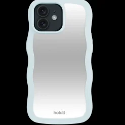 Online holdit Iphone 12/12 Pro Wavy Cover, Mineral Blue/Mirror