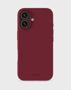 Discount holdit Iphone 16 Silikone Cover, Red Velvet