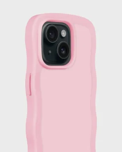 Online holdit Iphone 15/14/13 Wavy Cover, Pink