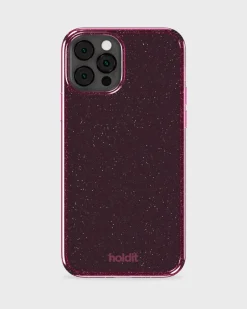 Best holdit Iphone 12/12Pro Glitter Cover, Pink