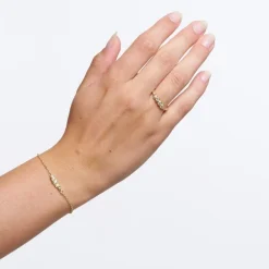 New Pure By Nat Iris Ring, Gold Plated