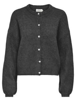 Best ONLY Isabella Cardigan, , M Dark Grey Melange