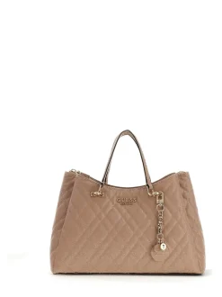 Clearance Guess Isemay Girlfriend Håndtaske, Pale Mocha