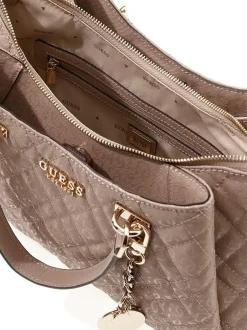 Clearance Guess Isemay Girlfriend Håndtaske, Pale Mocha