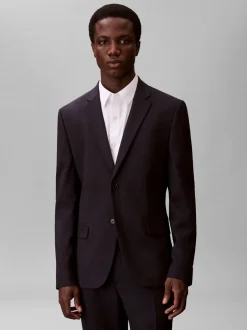 Calvin Klein Italian Wool Blend Slim Blazer, , 56* Jakkesæt & Blazere