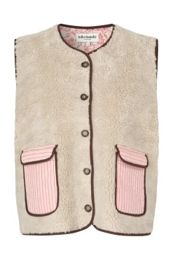 Hot Lollys Laundry JaceLL Love Vest, , M Beige
