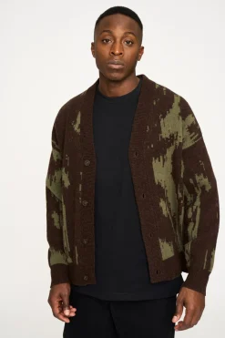 Outlet Resteröds Jack Cardigan, , XXL Brown