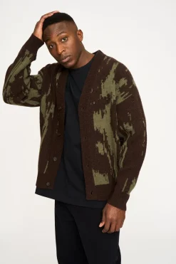 Outlet Resteröds Jack Cardigan, , XXL Brown