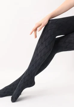 Oroblu Jacquard Design 60 Strømpebukser, , S/M*Dame Strømper