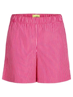 Discount JJXX Jamie Poplin Shorts, , XS Cerise