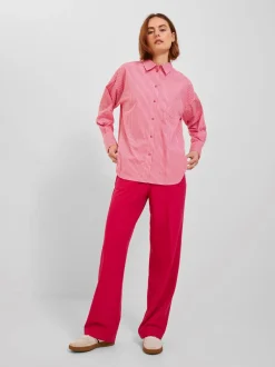 Clearance JJXX Jamie Skjorte, , L Cerise Stripe