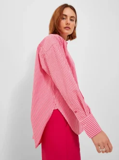Clearance JJXX Jamie Skjorte, , L Cerise Stripe