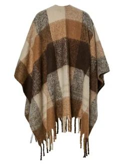 Pieces Janica Poncho,*Dame Strik & Sweatshirts