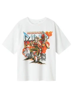 Clearance Name It Javali Fortnite T-shirt, , 134-140 cm Bright White