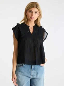 Neo Noir Jayla S Voile Bluse, , 38*Dame Bluser & Skjorter