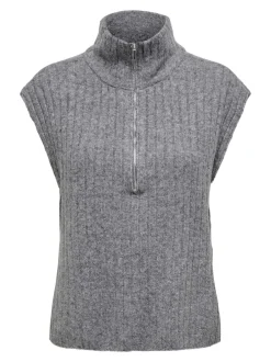 Outlet ONLY Jeanett Life Vest, , M Medium Grey Melange