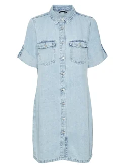Vero Moda Jennie Denimkjole, , S*Dame Kjoler