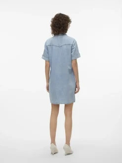 Vero Moda Jennie Denimkjole, , S*Dame Kjoler